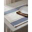 Navy Blue Sail Stripe Indoor Outdoor Placemat-1583831246