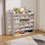 Warm white MDF shoe cabinet-1741912952-1741912954