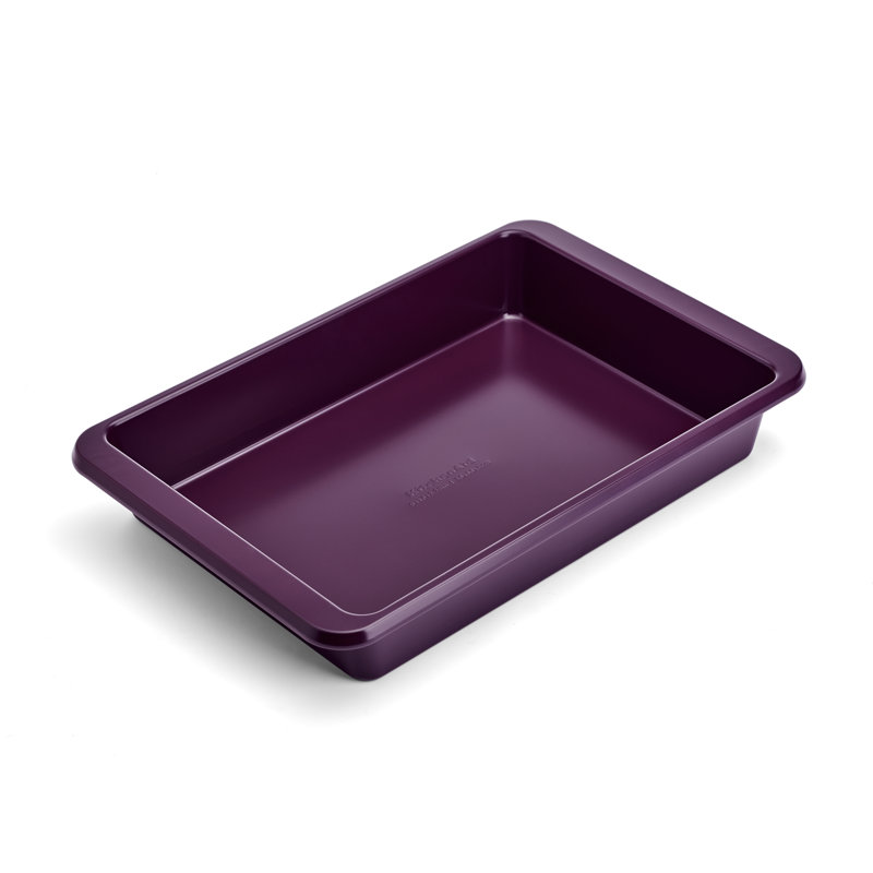 9 X 13-In Nonstick Aluminized Steel Cake Pan, Mineral Water, Beetroot