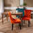 Velours orange