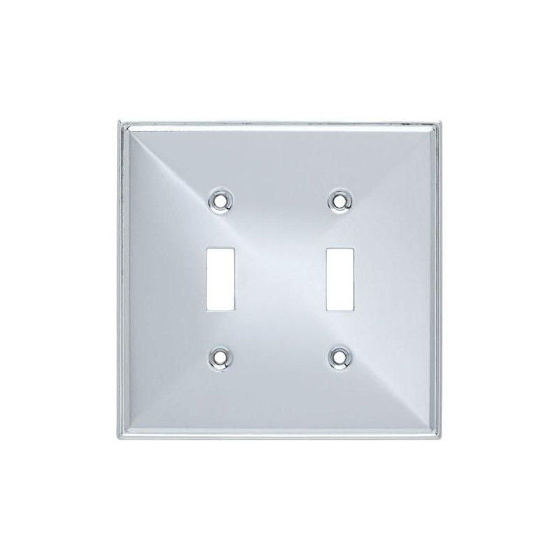 Poignée 4-4 / 4 "avec crête en aluminium