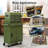 2 In 1 Tool Chest & Cabinet With Sliding Drawers Rolling Garage Organizer-212828529