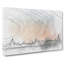 The Chicago Illinois Skyline In Abstract - Wrapped Canvas-55340617
