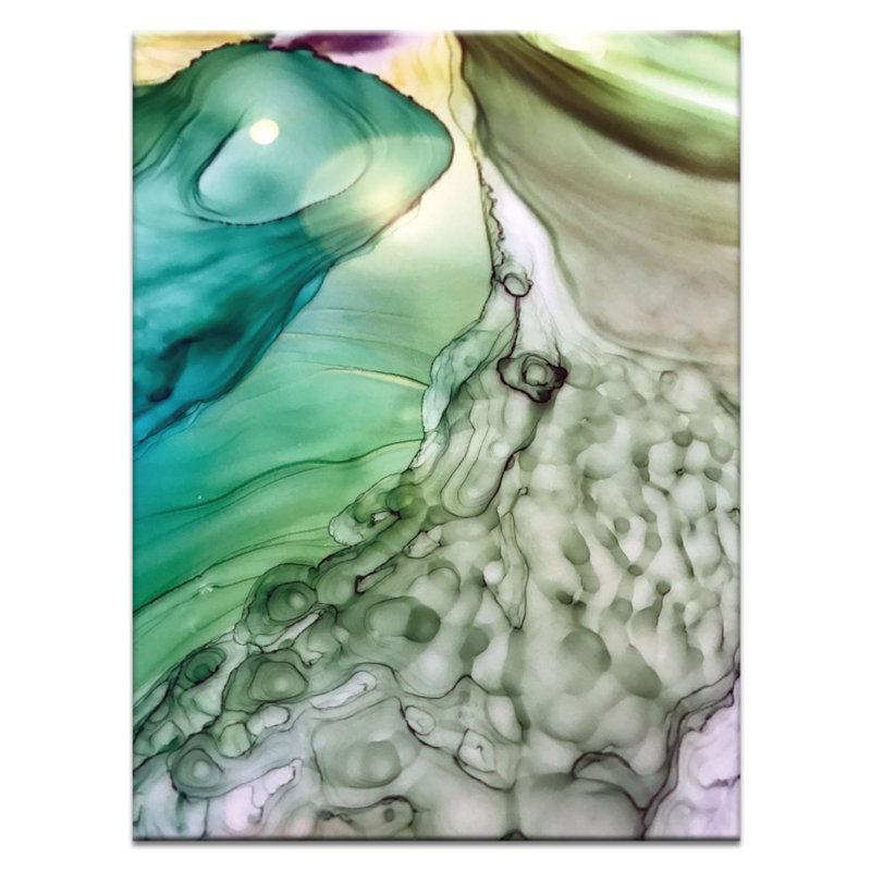 Julie Ahmad - Print on Canvas, Wrapped Canvas, 51cm H x 41cm W