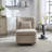 25.2"w 360° Swivel Barrel Chair In Luxurious Chenille Fabric - Modern Accent Seating For Living Room, Bedroom, Or Home Office(beige-108563502