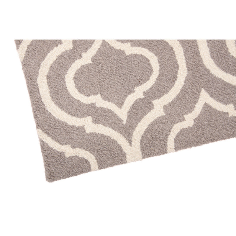 Aiyana Geometric Wool Hand Woven Area Rug, Rectangle 244 x 335cm
