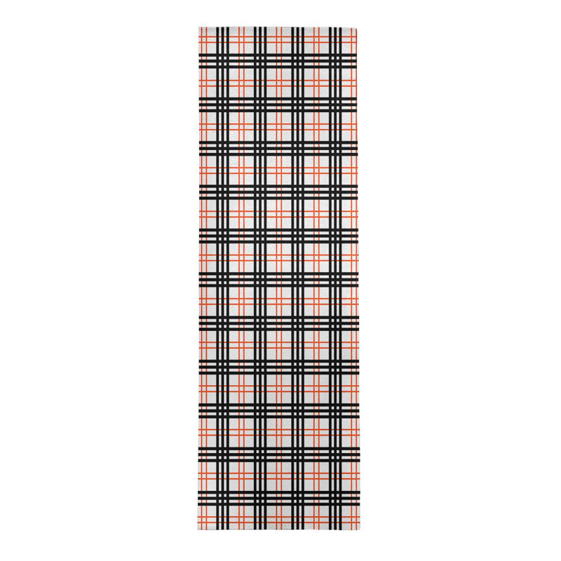 Plaid Indoor Rug, Runner 2'6" x 8'