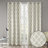 Printed Ikat Blackout Patio Curtain(Only 1 Pc Panel)-108804299-108804296