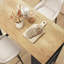 Table de bar avec 3 tablettes pour la cuisine, noyer-566112053