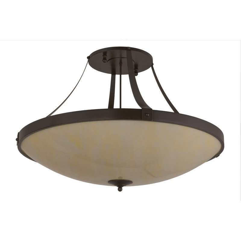 Urban 8 - Light Semi Flush Mount