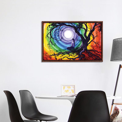 Tree Of Life Meditation by Laura Iverson - Painting on Canvas