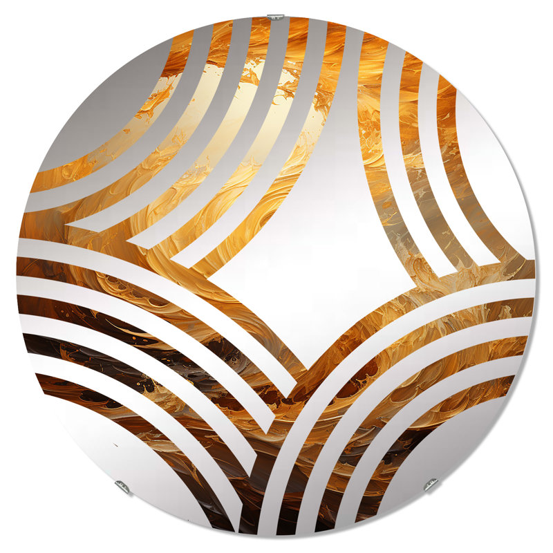Golden Golden Surge II - Miroir décoratif Baptist Fan MIR106041 C, 23,6 po x 23,6 po
