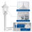 outdoor lamp post garden lights white