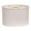 Abat-jour ovale blanc sans accroche-122899839