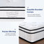 Matelas moyen en mousse viscoélastique 10 "-1972925747