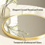 Miroir mural rond en verre trempé Evangerista-661991246-661991238