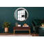 Huldar Glass Flat Wall Mirror