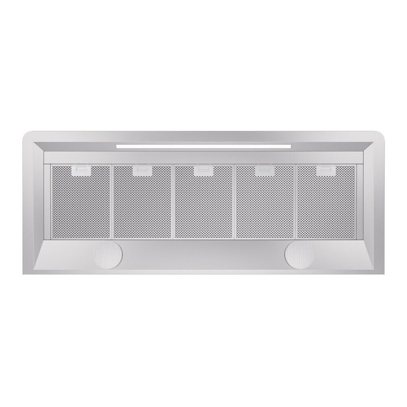 Hotte murale ILVE Majestic II Series 60 pouces avec débit d'air de 600 pi³ / min (graphite mat), Graphite mat