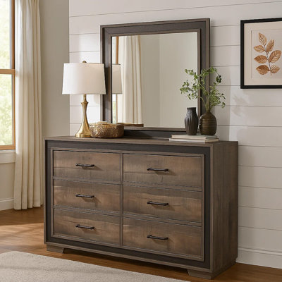 Commode double 6 tiroirs Alize