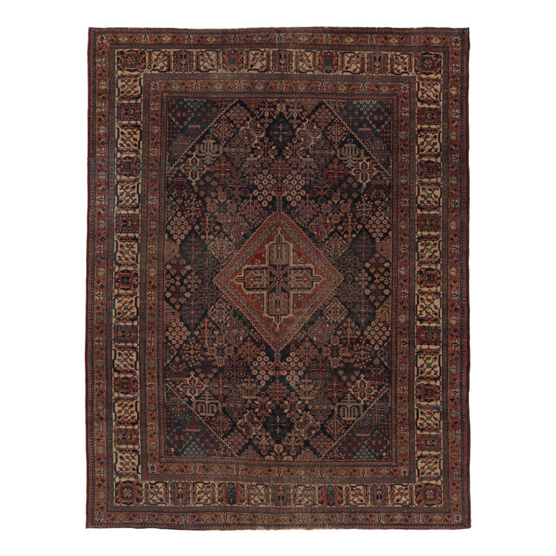 Vintage One-of-a-Kind 7'7X10'1 Hand Knotted Area Rug