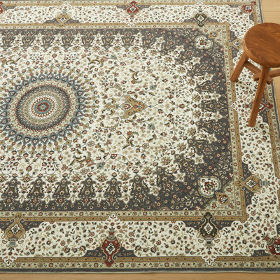 Oriental Machine Tufted Shag Area Rug