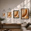 Earthen Reverie Abstract - Framed Print-2061033214-2061033215