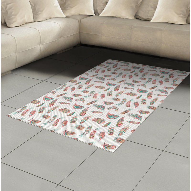 Tapis décoratif Indie High Density, Rectangle— 4 pi x 5 pi 8 po