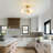 Murtie 3-Light Modern Glass Semi Flush Mount