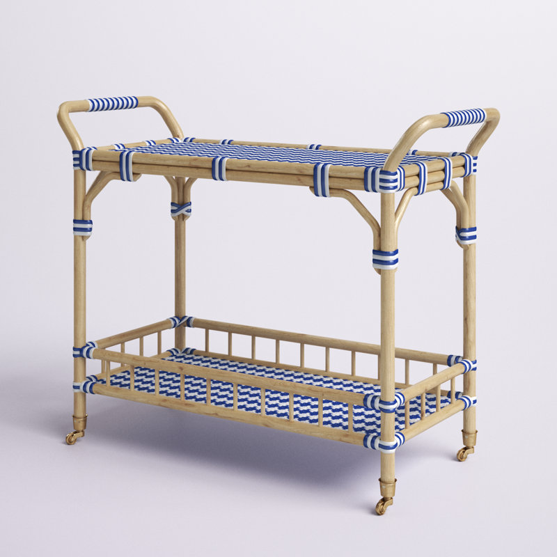 Ventana Solid Wood Bar Cart