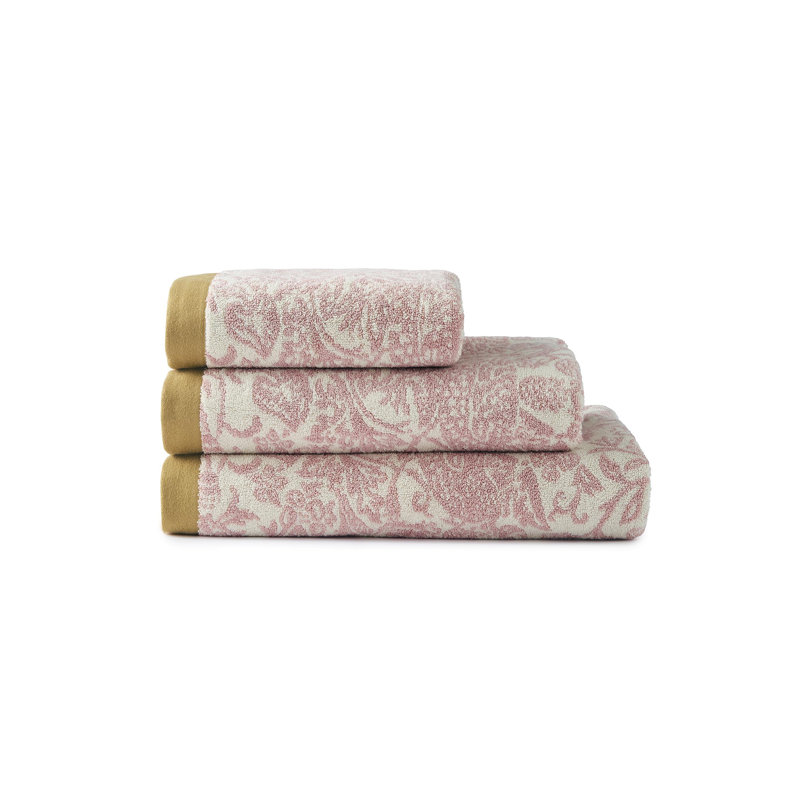 100% Cotton, Bath Towel, Light Pink Floral