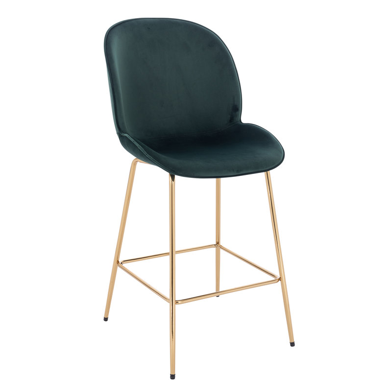 Tabouret Lotus, Vert