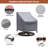 2 Pack Waterproof Patio Chair Covers 30X34x38.5 Inch, Heavy Duty 420D Oxford Fabric With Windproof Straps & Air Vents For Outdoor Swivel Rocking Chairs