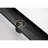 24 Inches Linear Shower Drain With Removable Quadrato Pattern Grate, 304 Stainless Shower Drain Included Hair Strainer And Leveling Feet, Flange-122460823