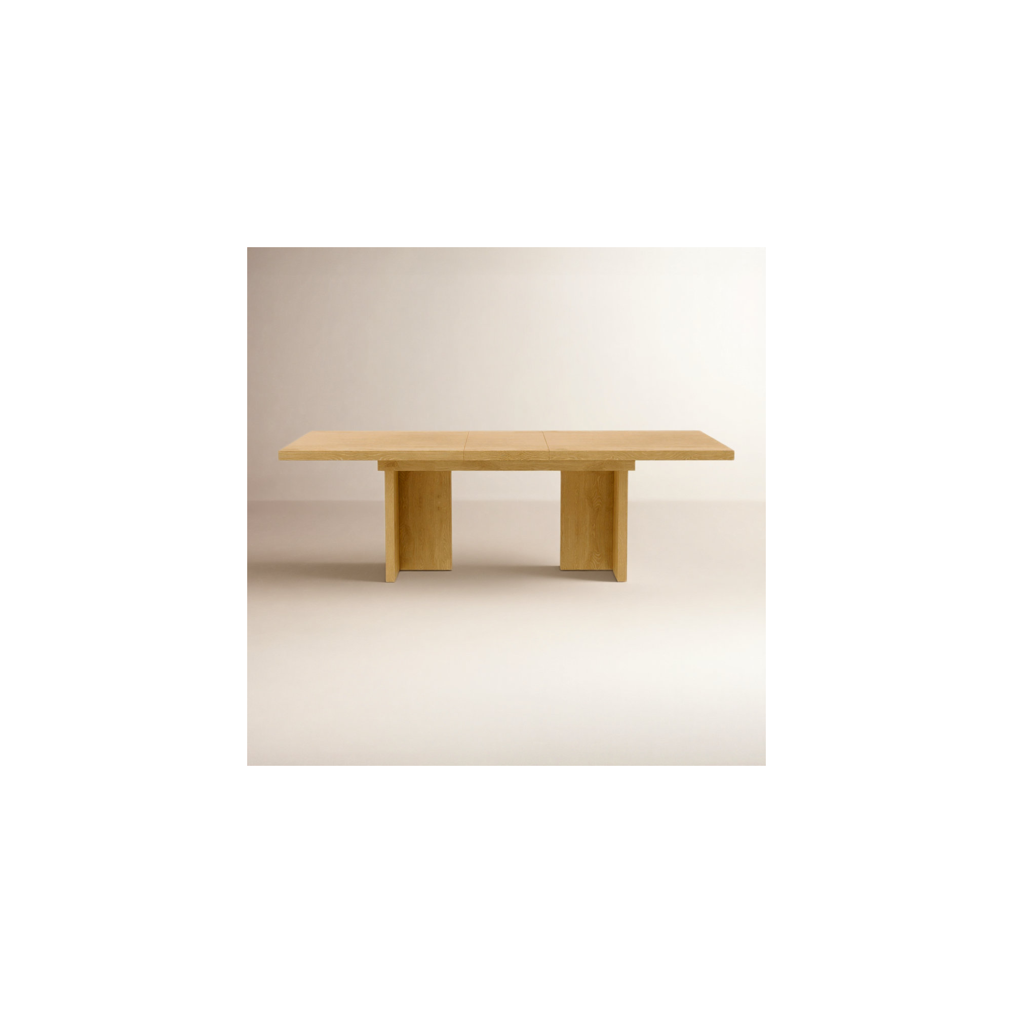 Crosby Self Storage Extension Dining Table, Natural