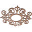 Médaillon de plafond en bois d'aulne Dijon-63411812-63411805