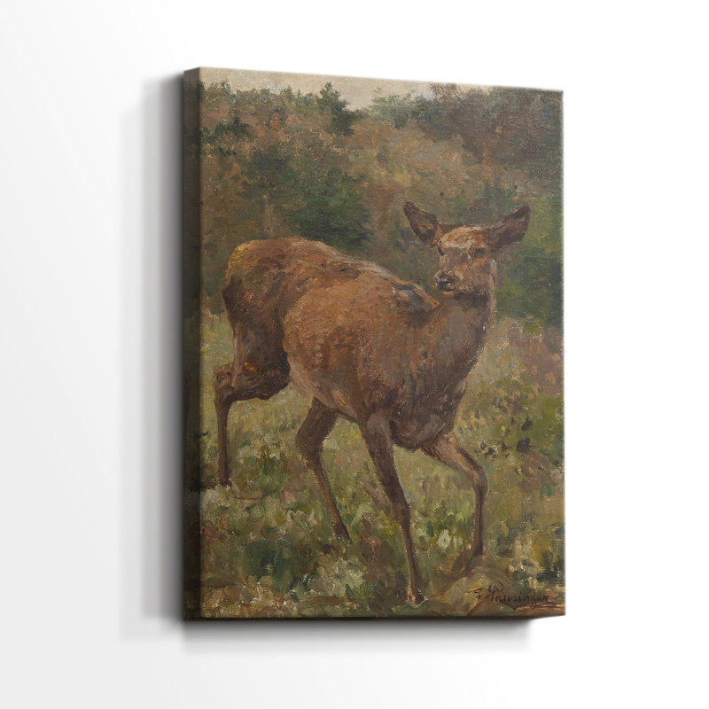 Imprimé animalier rétro LVI - galerie Cavas, H 18 po x l 12 po