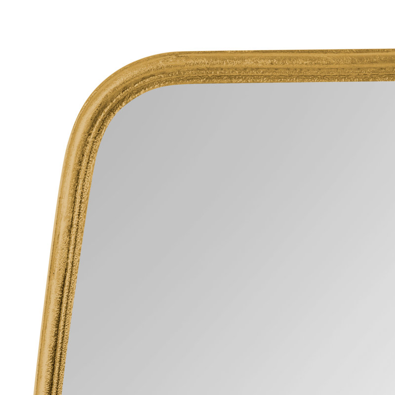 Miroir décoratif Creason, 20 po x 32 po, Doré