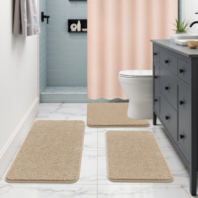 Shower Curtain Set With Rugs