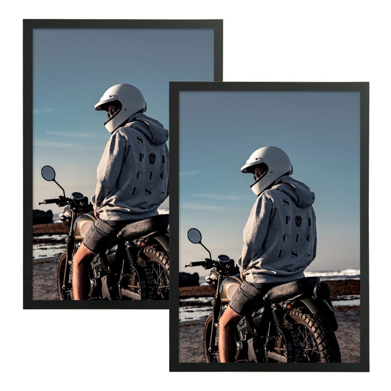 Cadre simple, Gris, 20 po x 30 po
