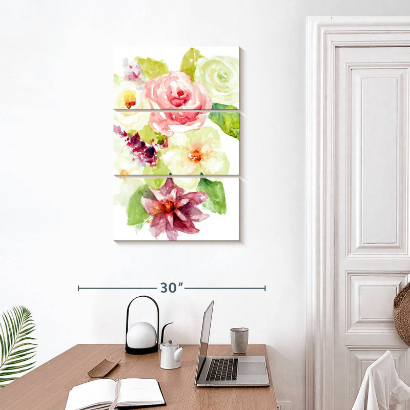 Avery Dainty Summer Blooms, 32" H x 20" W
