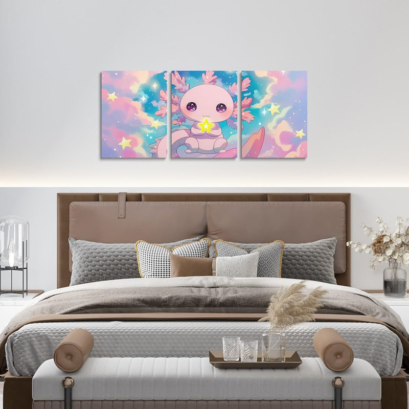 3 Piece Wrapped Canvas Wall Art