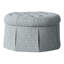 Alma 35" Tufted Round Cocktail Ottoman-753803578