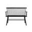 Chaise en bois noir 1pc-1324121527