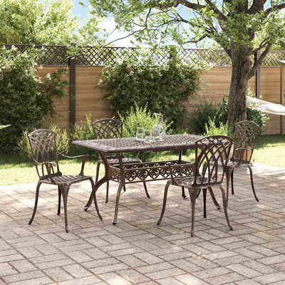 4 - Person Patio Dining Set with Rectangular Table