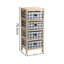 Shadybrook 4 Fabric Drawer Storage Unit