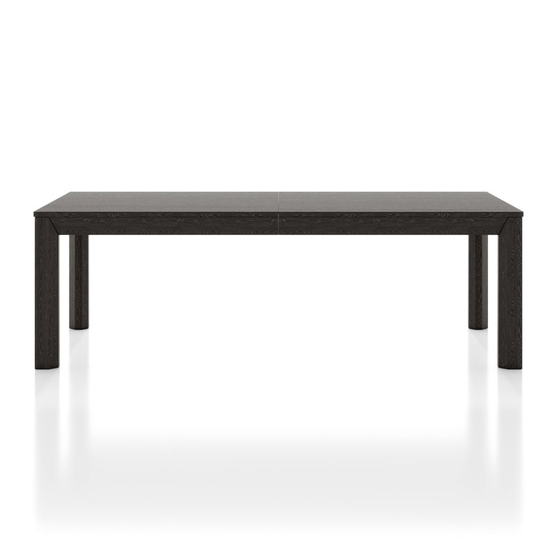 Schell Extendable Dining Table, Black