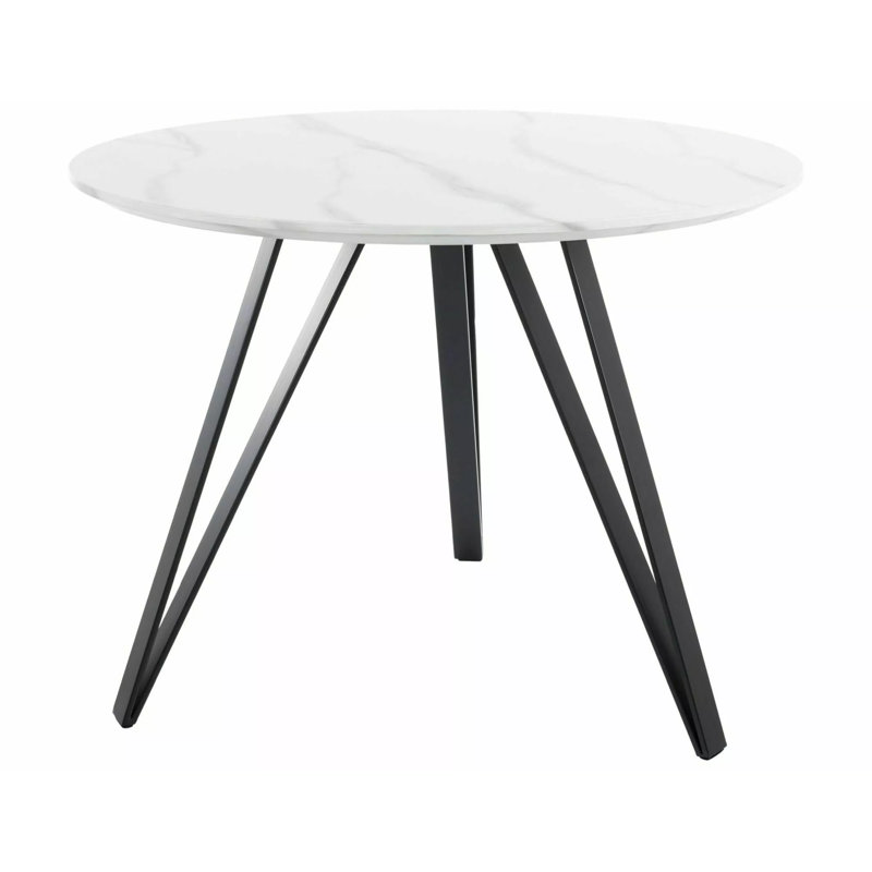 Millersport Round Metal Base Dining Table