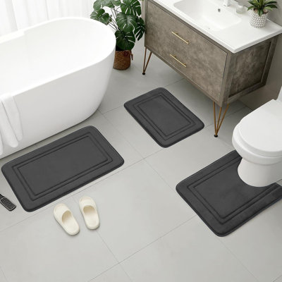 3 Piece Novelty Bath Mat
