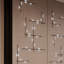 Applique murale à DEL intégrée 5 lumières 3000K à intensité variable 48K Suspender-2028597152