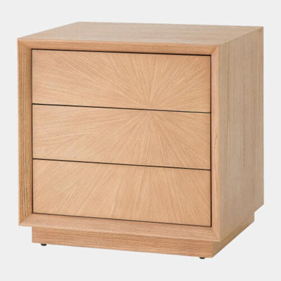 Burst 3 - Drawer Solid Wood Nightstand